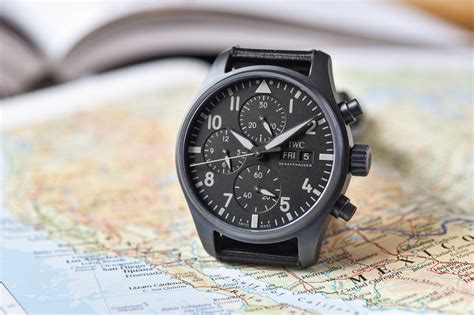 iwc388106|iwc ceratanium chronograph.